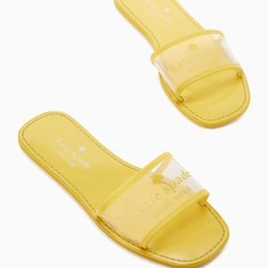 KATE SPADE CLEAR SANDALS